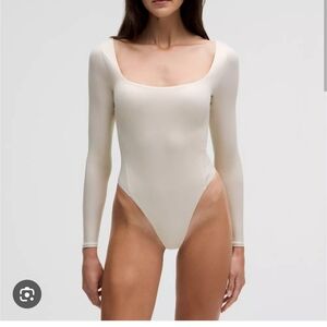 Lululemon Wundermost Long Sleeve Bodysuit